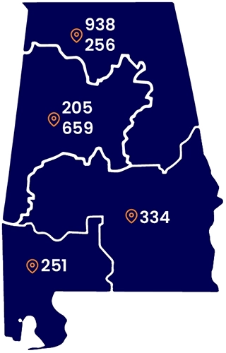 Alabama phone numbers