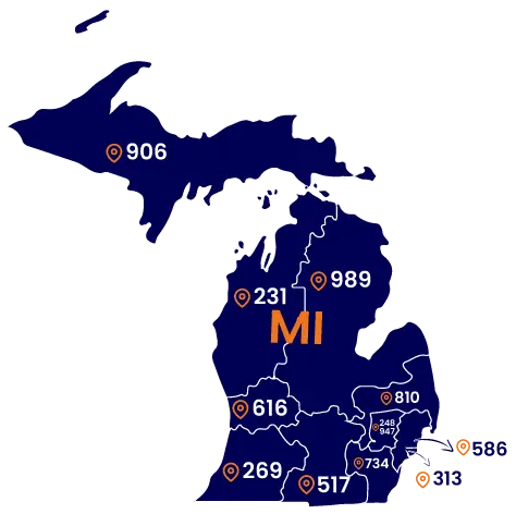 Michigan phone numbers