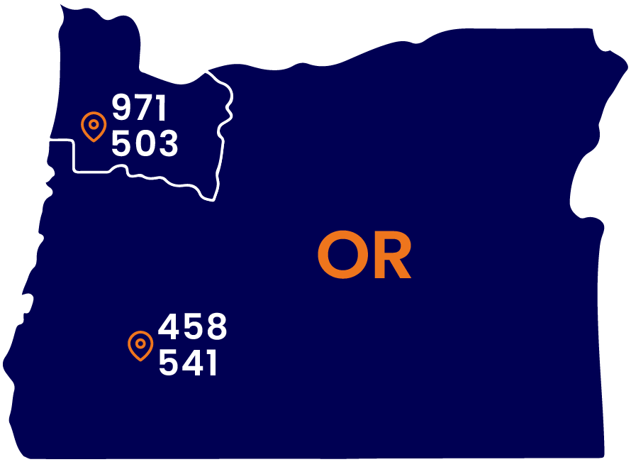 Oregon phone numbers