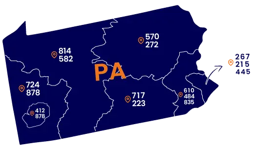 Pennsylvania phone numbers