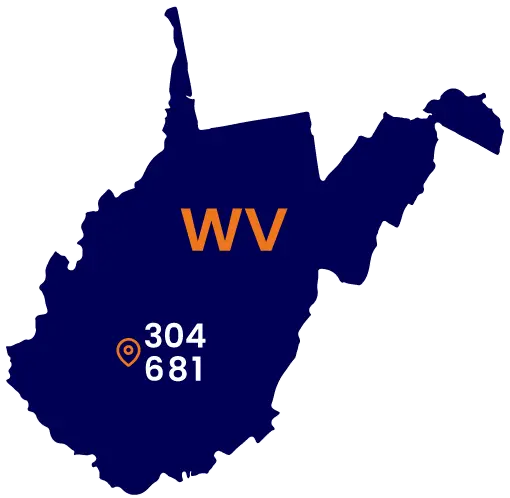 West Virginia phone numbers